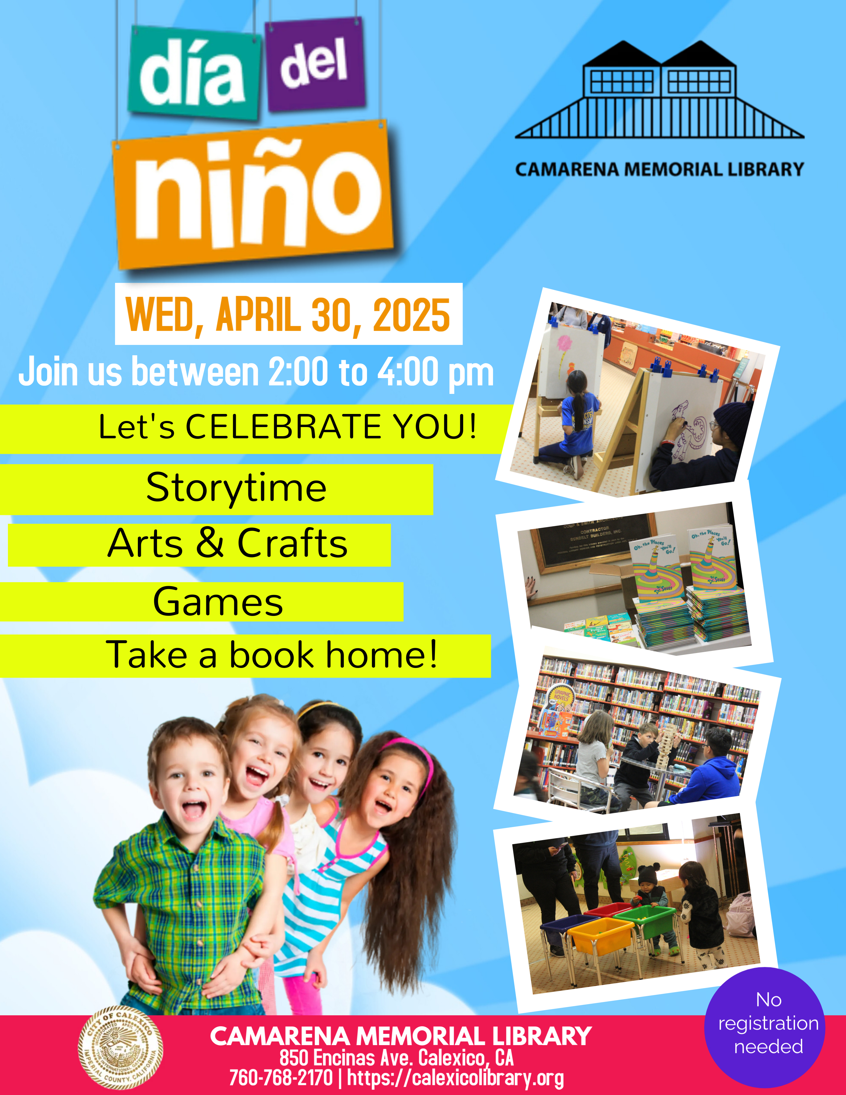 dia del niño flyer