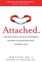 Book cover for Attached: the new science of adult attachment and how it can help you find and keep love by John Purkiss