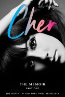 Book cover for Cher: the memoir. Part One by Cher