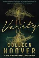 Book cover for Verity by Colleen Hoover