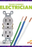 Book cover for Electrician by Joanne Mattern