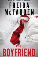 Book cover for "The boyfriend" by Freida McFadden