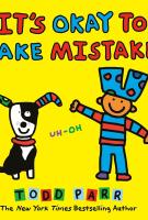 Book cover for "It's ok to make mistakes" by Todd Parr