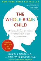 Book cover for "The whole-brain child" by Daniel J. Siegel