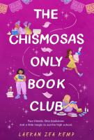 Book cover for "The chismosas only book club" by Laekan Zea Kemp