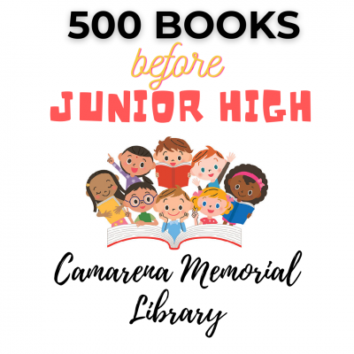 500 Books before Junior High logo